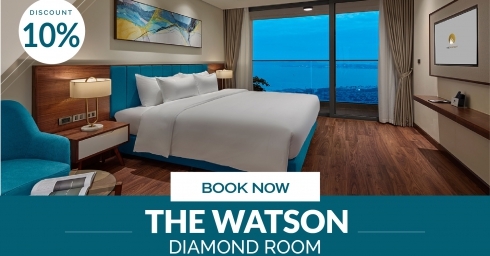 GIẢM NGAY 10% HẠNG PHÒNG THE WATSON DIAMOND TRONG THÁNG 7 NÀY!