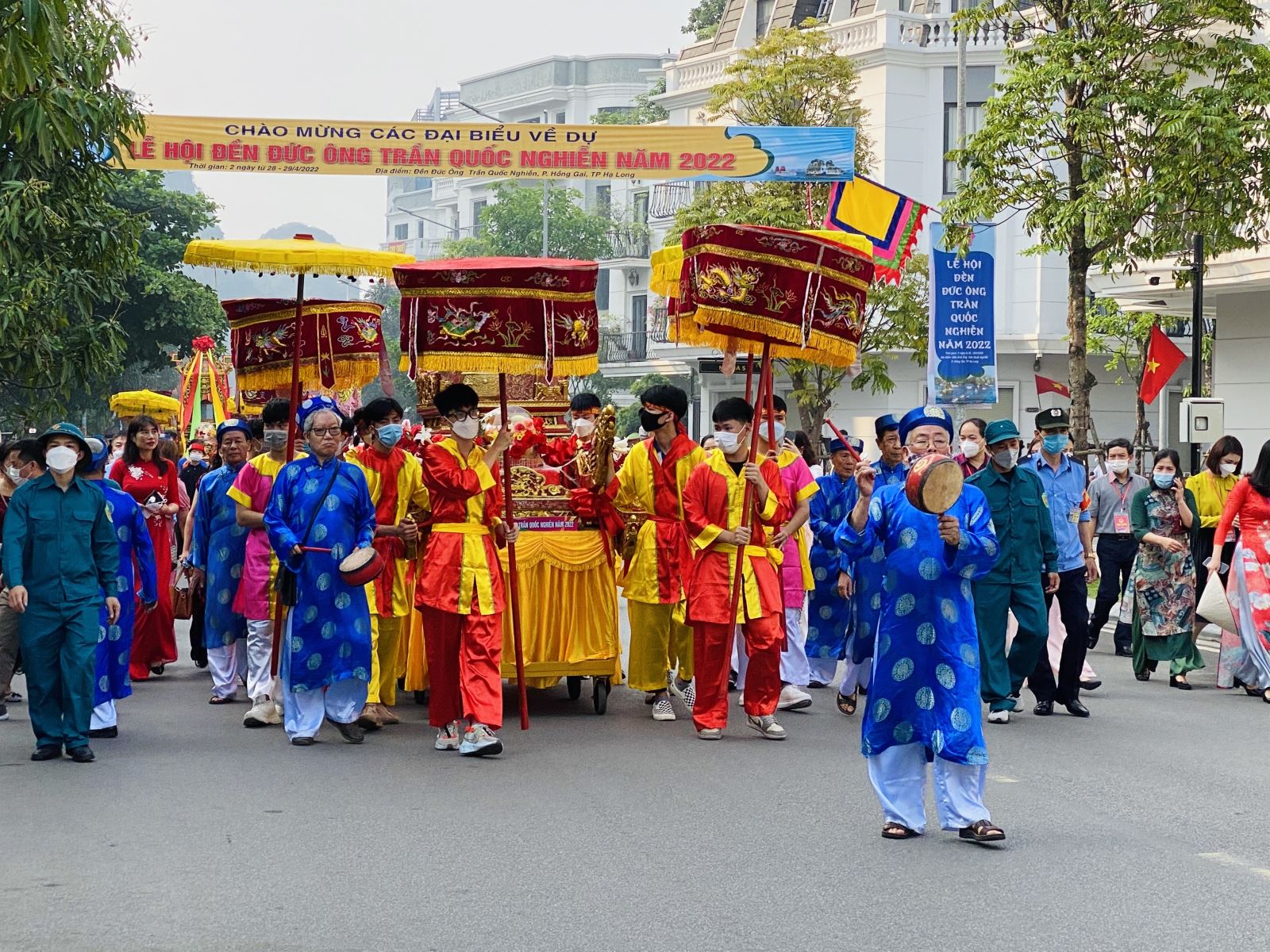 Khai hội đền Đức ông Trần Quốc Nghiễn