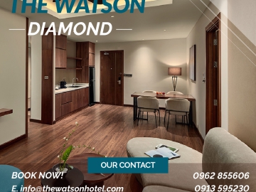 GIẢM NGAY 10% HẠNG PHÒNG THE WATSON DIAMOND TRONG THÁNG 7 NÀY!